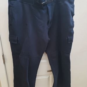 Heavy duty cargo style sweat pants